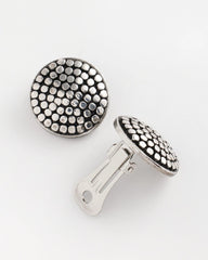 Chico's - No Droop® Round Silvertone Stud Earrings