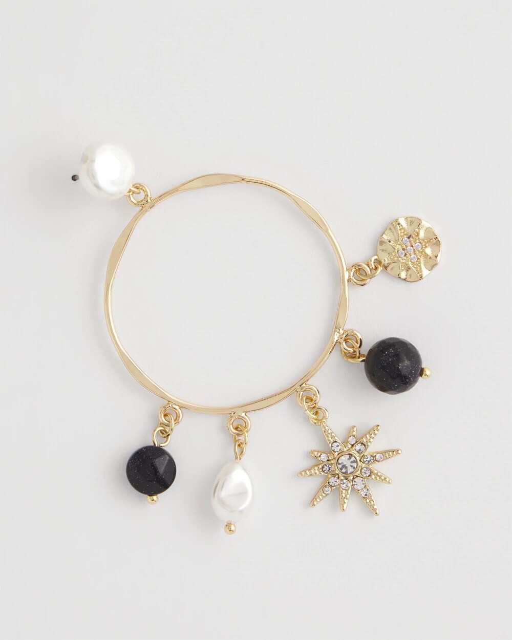Chico's - Starry Night Charm Hoop Earrings