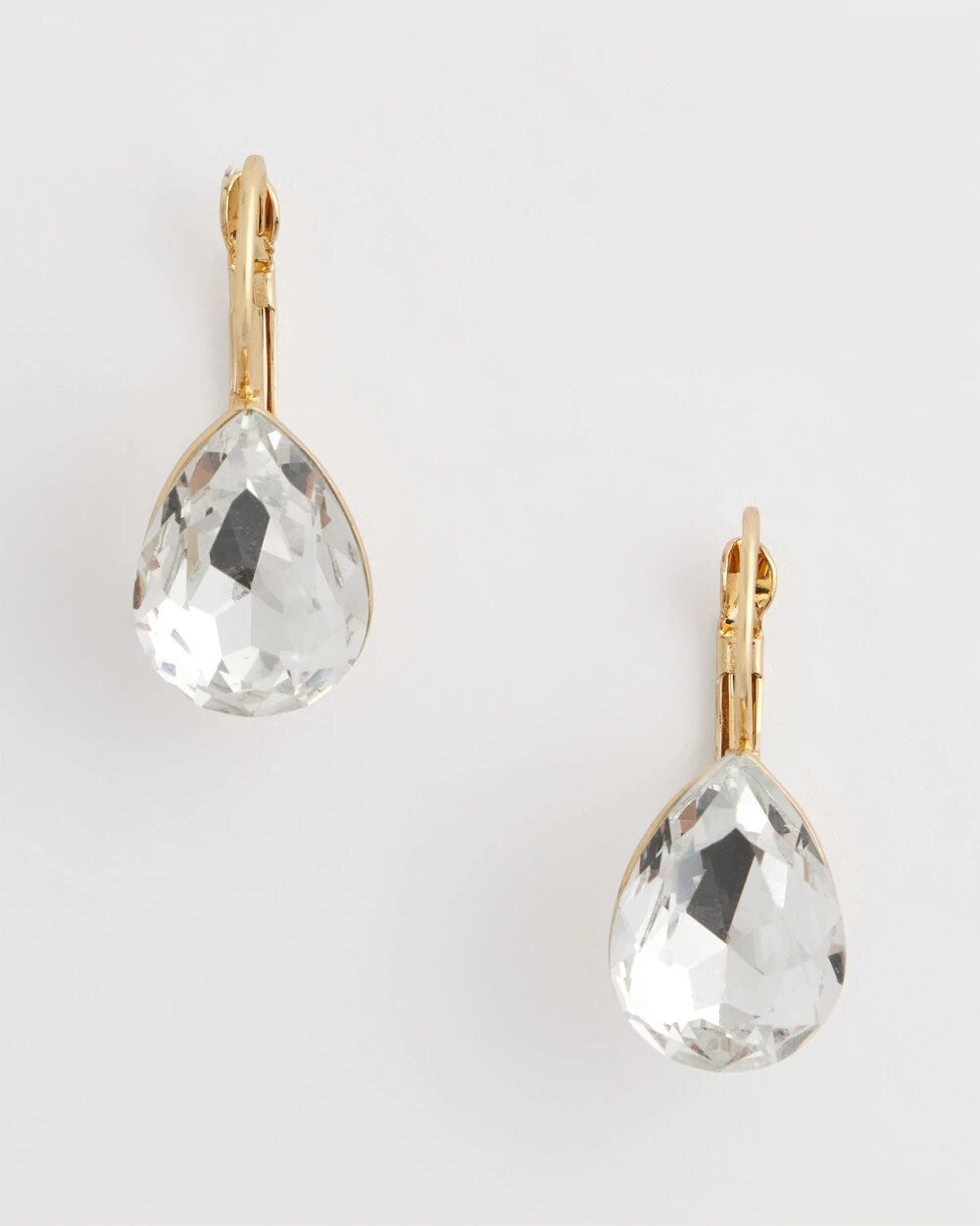 Chico's - Crystal Gem Teardrop Earrings