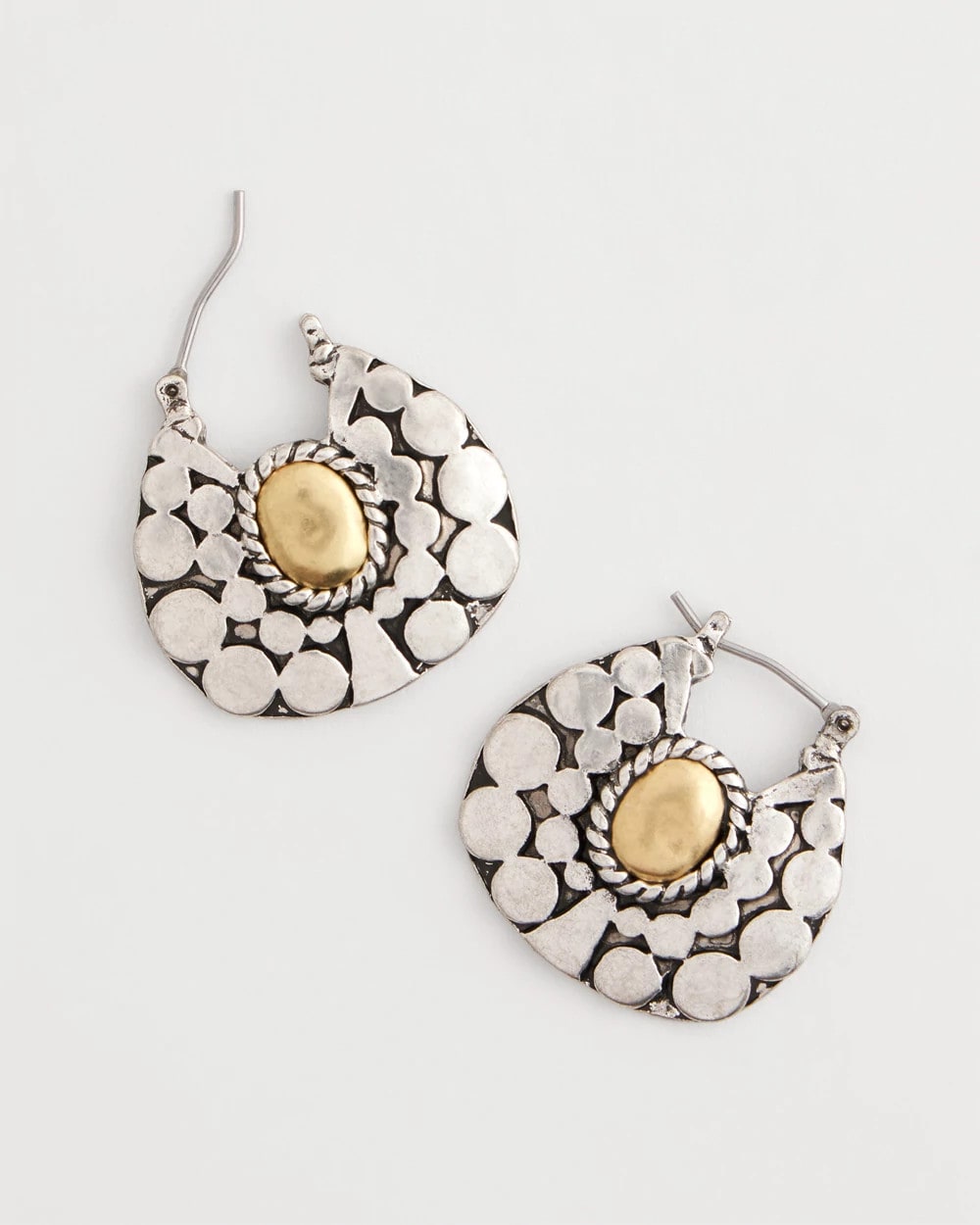 Chico's - Front-to-Back Hoop Earrings