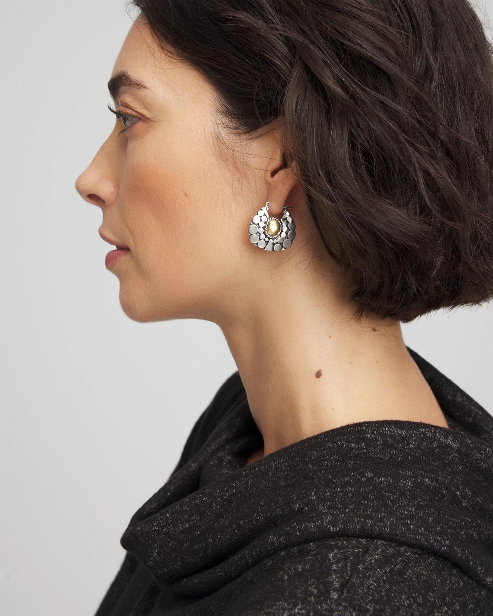 Chico's - Front-to-Back Hoop Earrings
