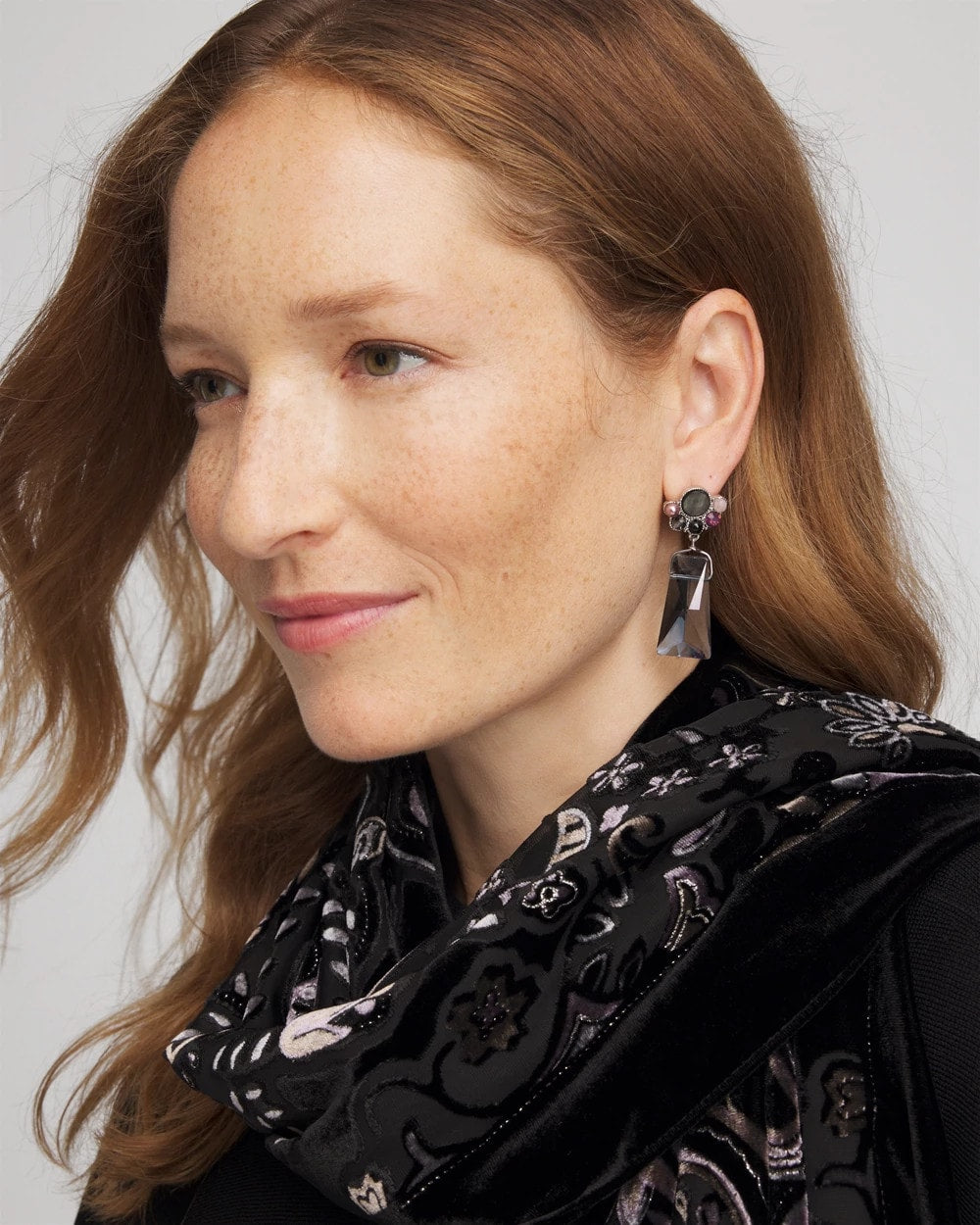 Chico's - Multi Faceted Drop Earrings