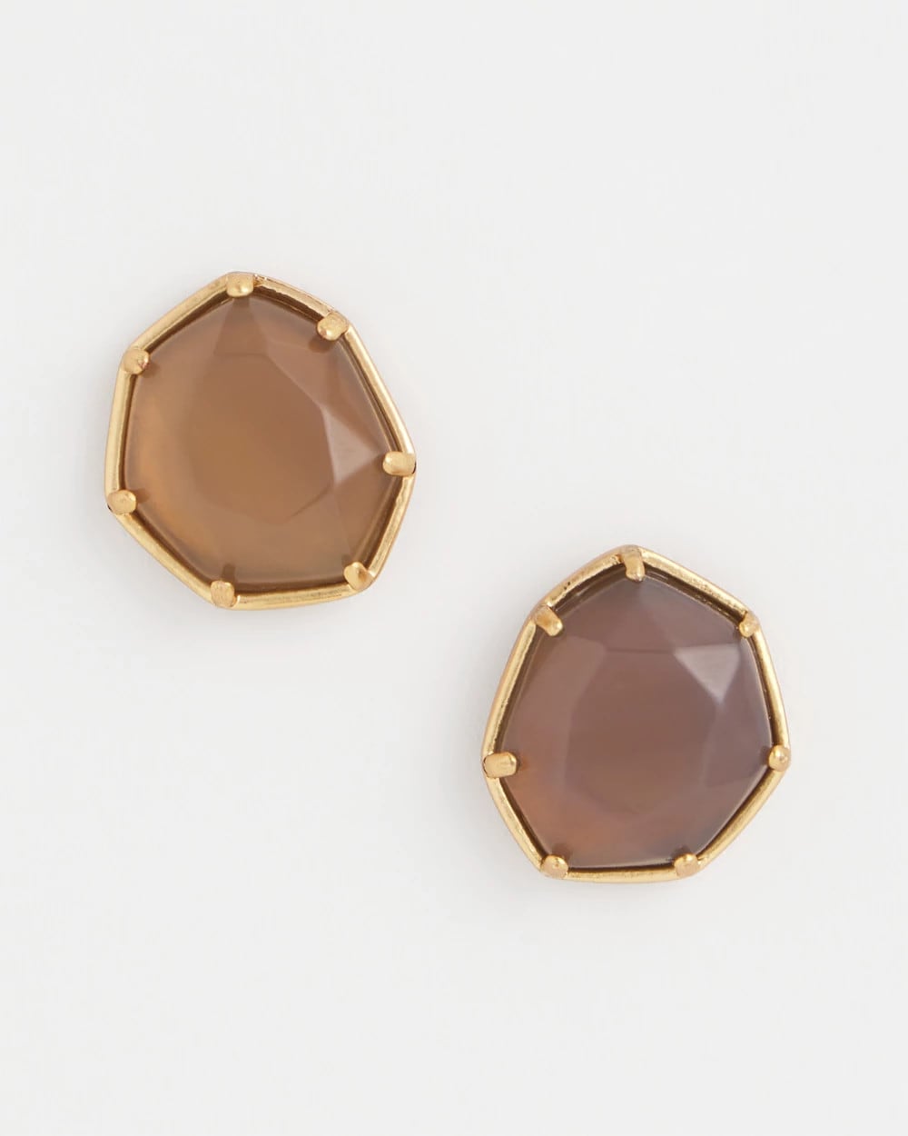 Chico's - Agate Stone Stud Earrings