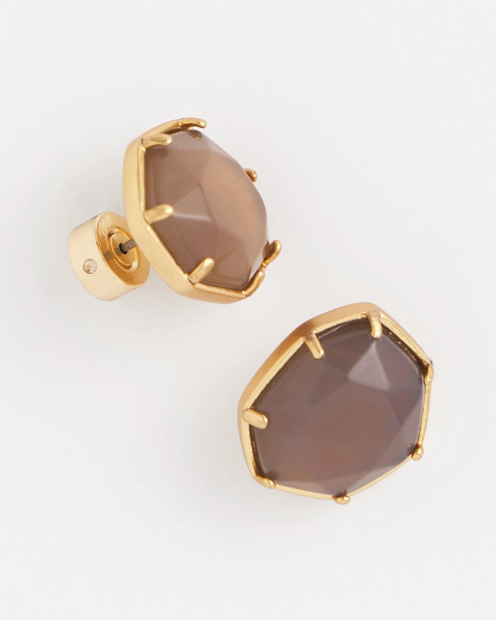 Chico's - Agate Stone Stud Earrings