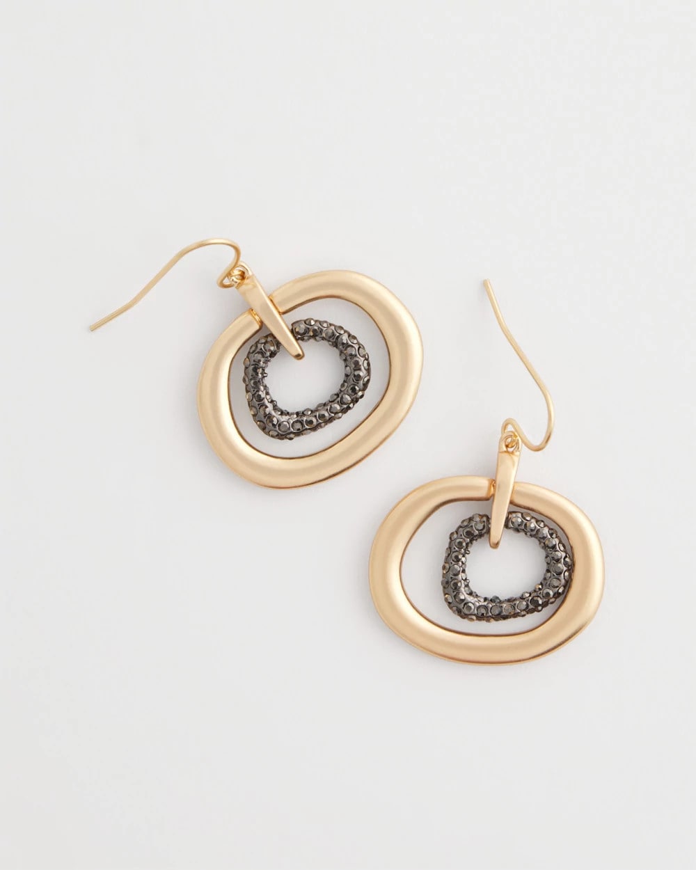 Chico's - Pave Mixed Metal Earrings