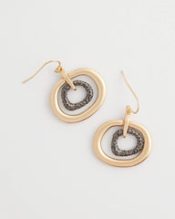 Chico's - Pave Mixed Metal Earrings