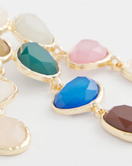 Chico's - No Droop® Rainbow Resin Drop Earrings
