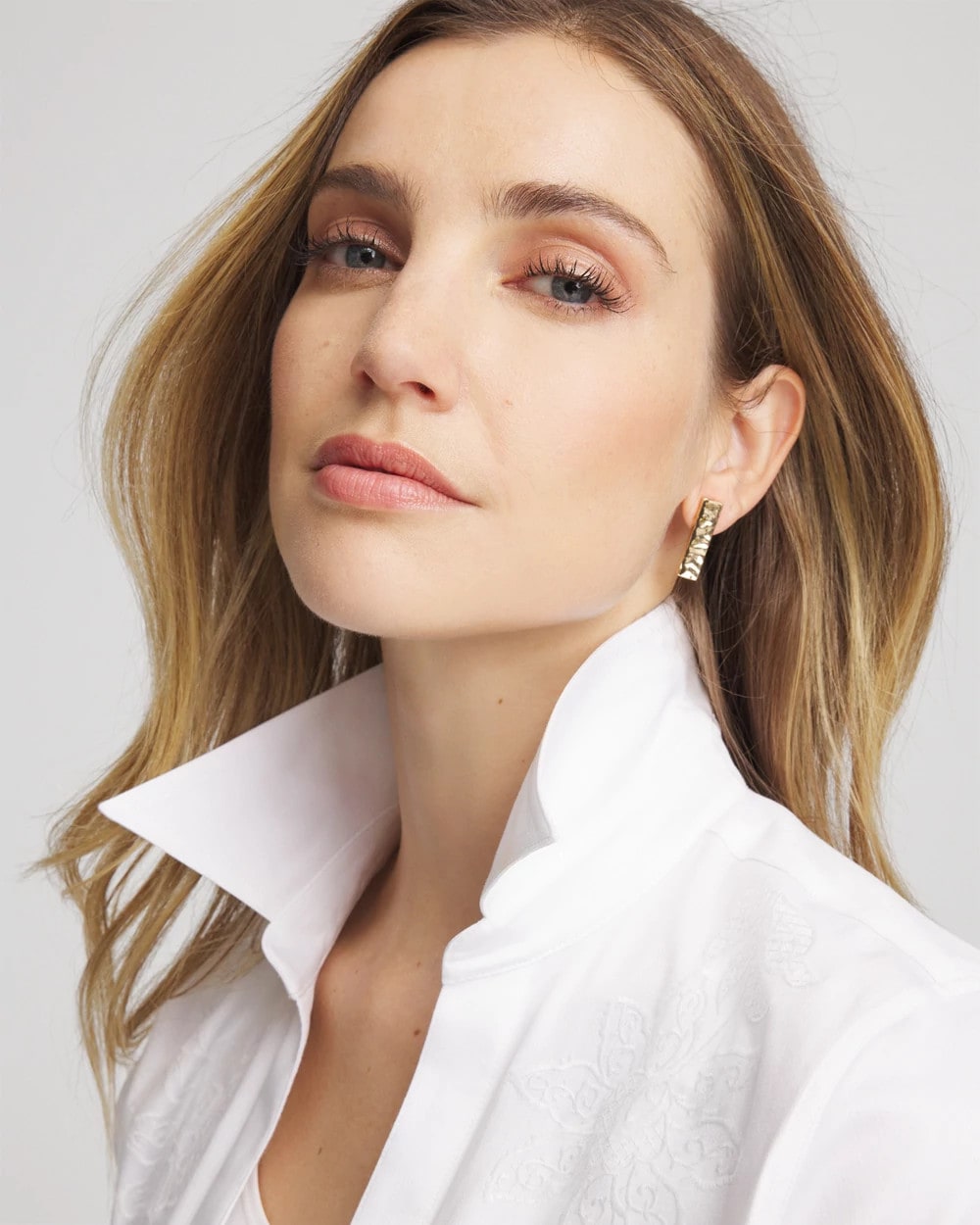 Chico's - Ash Gold Collection Square Drop Earrings