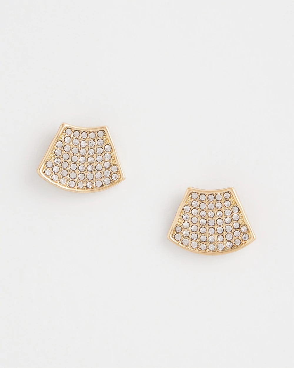 Chico's - Gold Glitz Fan Earrings