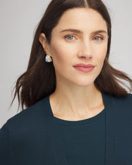 Chico's - Faux Opal Stud Earrings