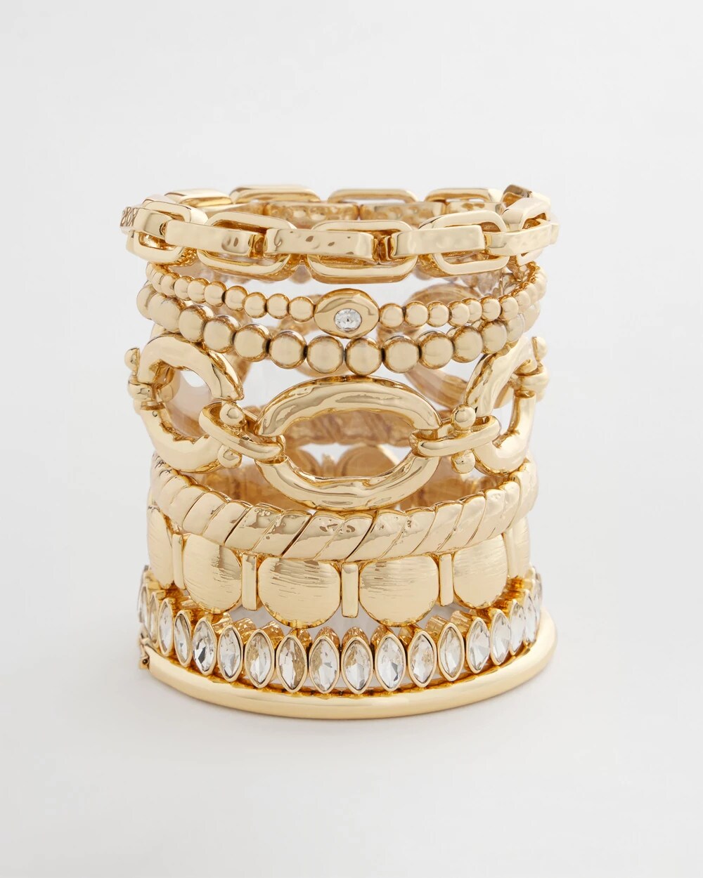 Chico's - Gold Link Stretch Bracelet