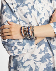 Chico's - Silver Link Stretch Bracelet