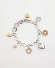 Chico's - Heart Charm Bracelet