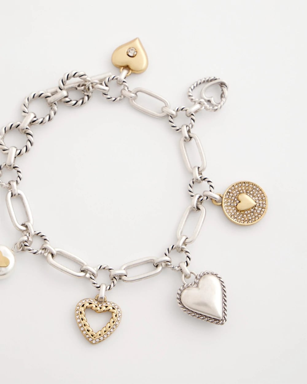 Chico's - Heart Charm Bracelet