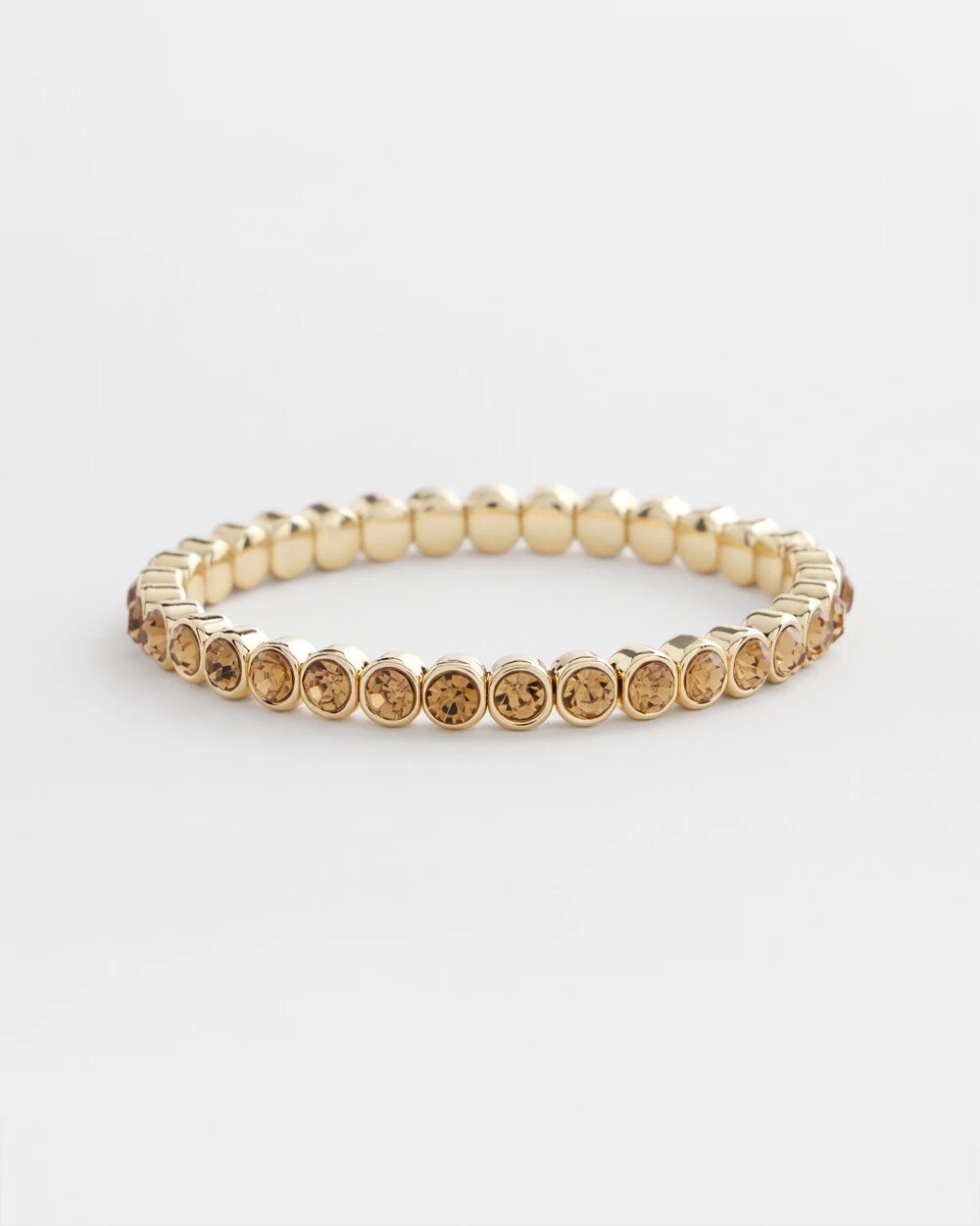 Chico's - Amber Hues Shiny Stretch Bracelet