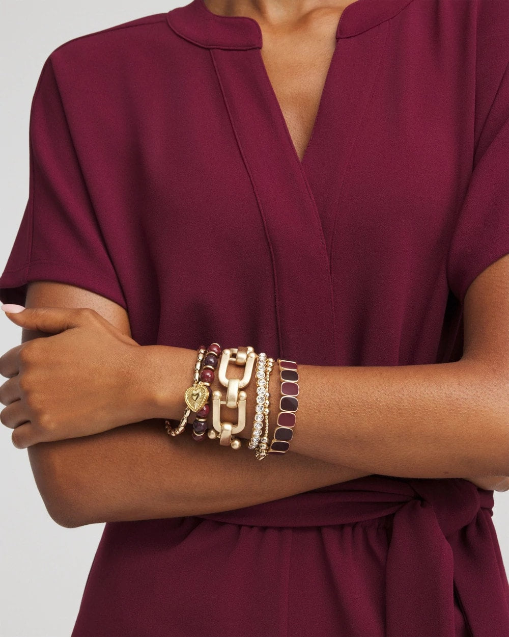 Chico's - Chianti Square Stretch Bracelet