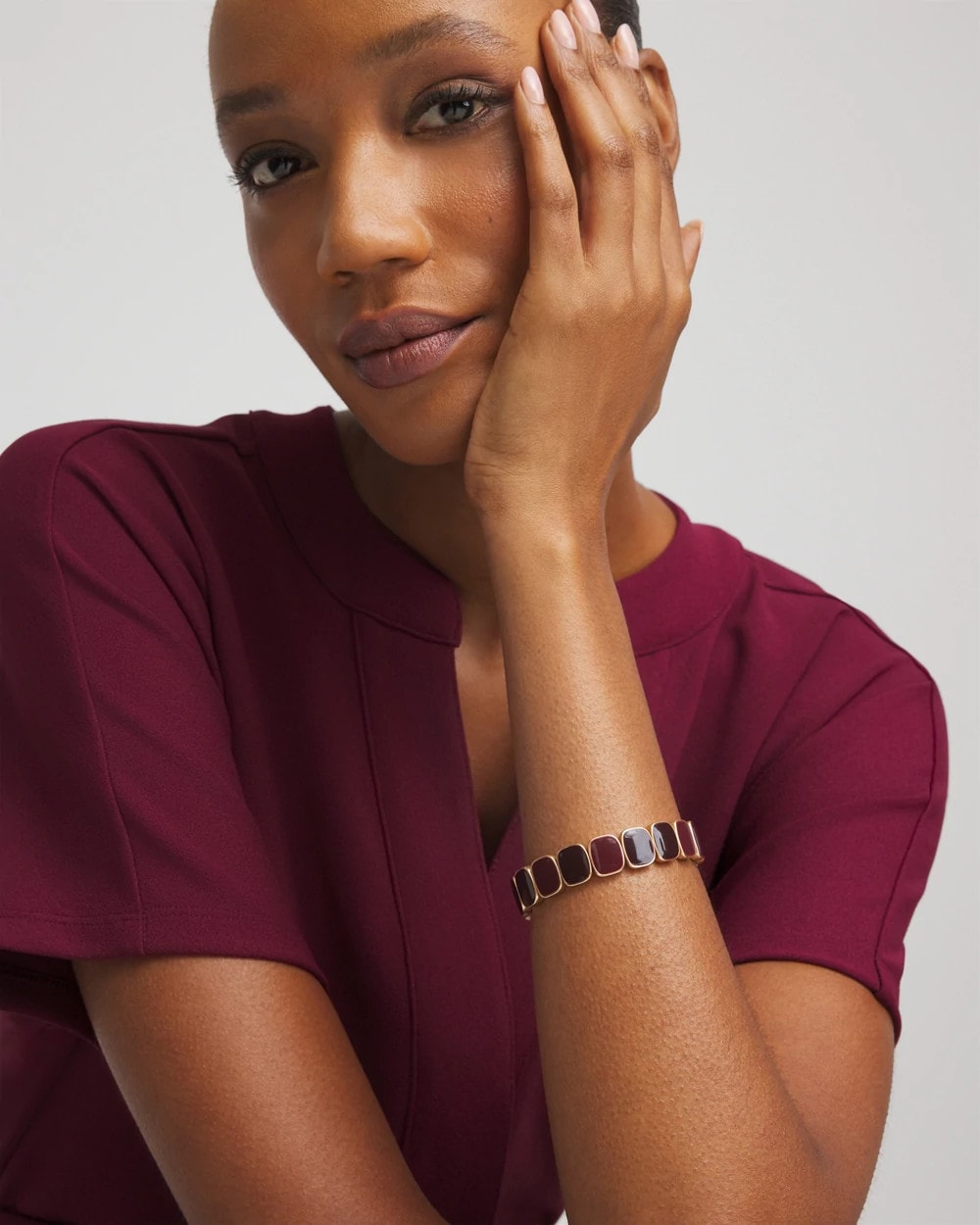 Chico's - Chianti Square Stretch Bracelet