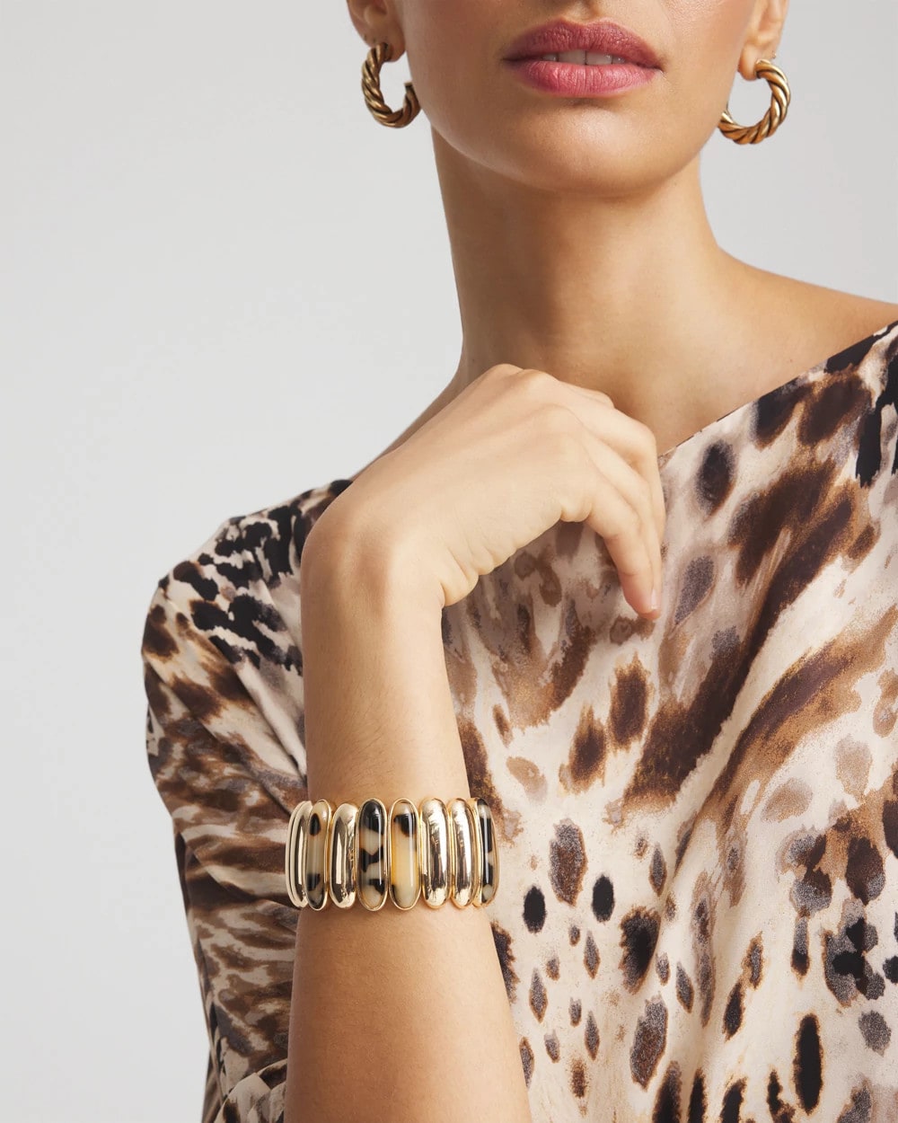 Chico's - Tortoise Stretch Bracelet