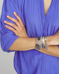 Chico's - Faux Tennis Stretch Bracelet
