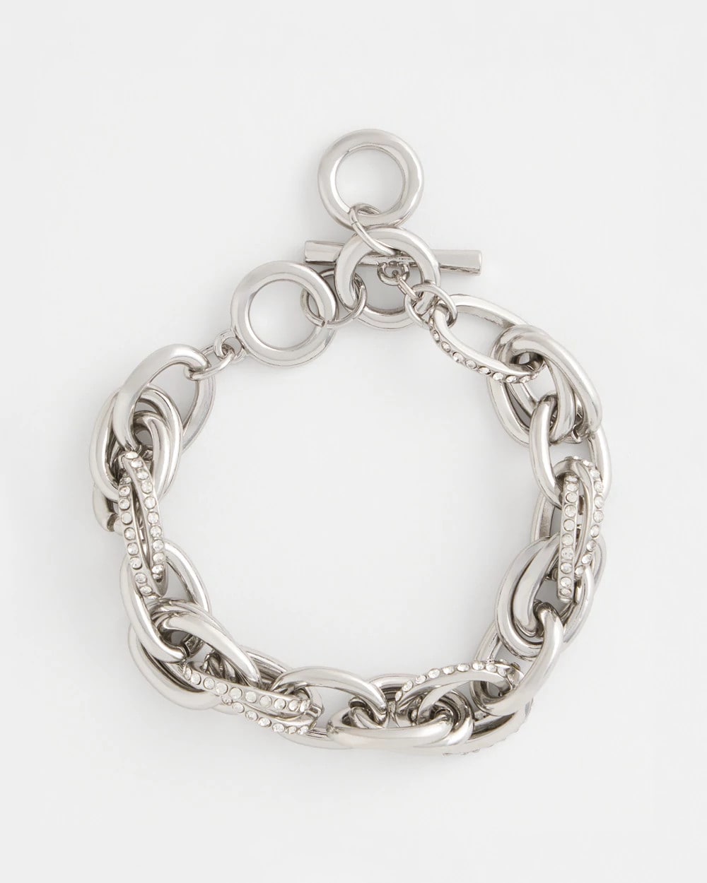Chico's - Pave Link Toggle Bracelet