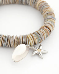Chico's - Agate Stretch Charm Bracelet