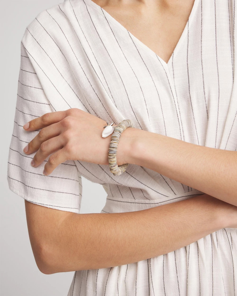 Chico's - Agate Stretch Charm Bracelet