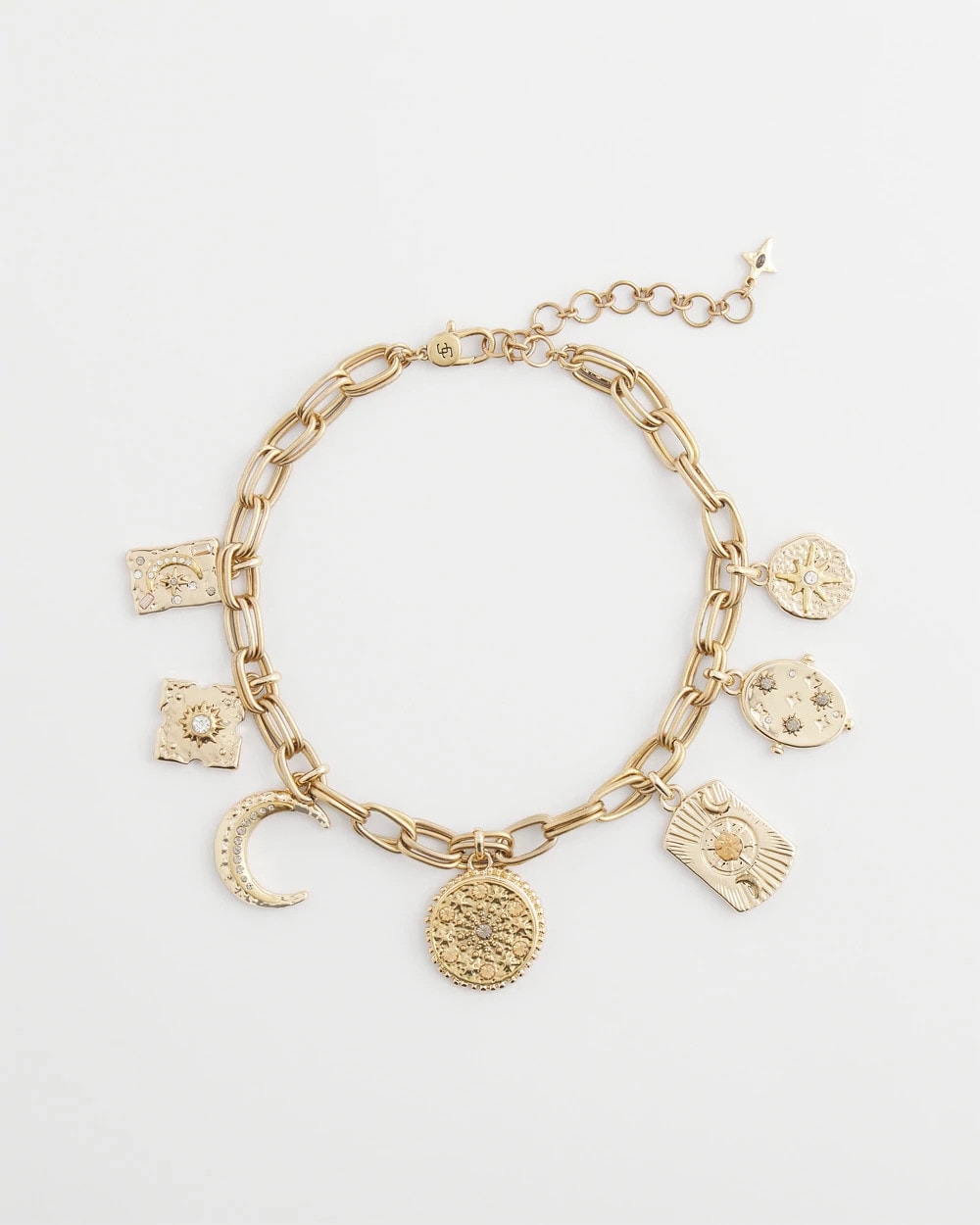 Chico's - Gold Celestial Charm Necklace