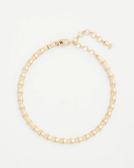Chico's - Golden Bamboo Collar Necklace