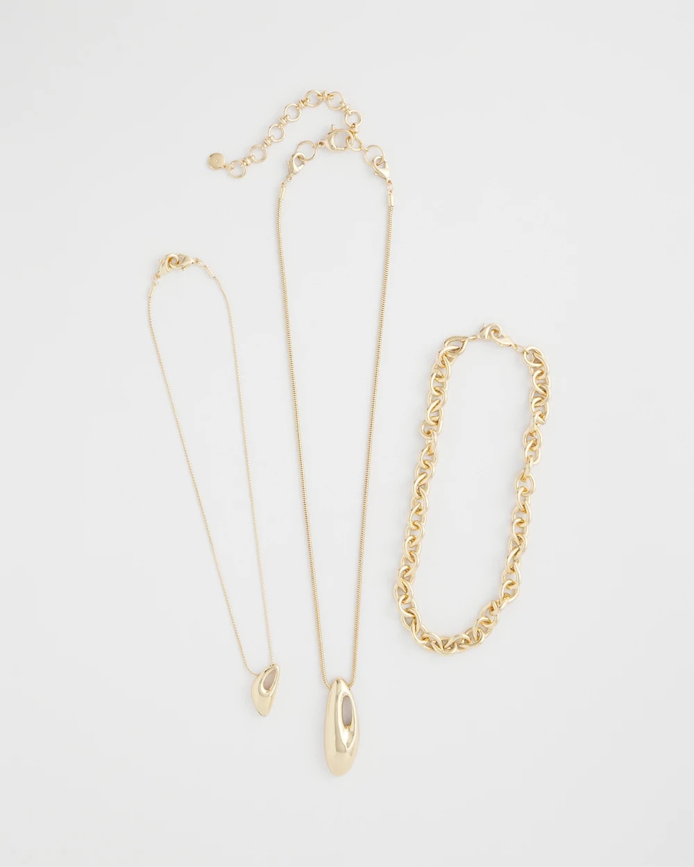 Chico's - Convertible Three-Strand Pendant Necklace