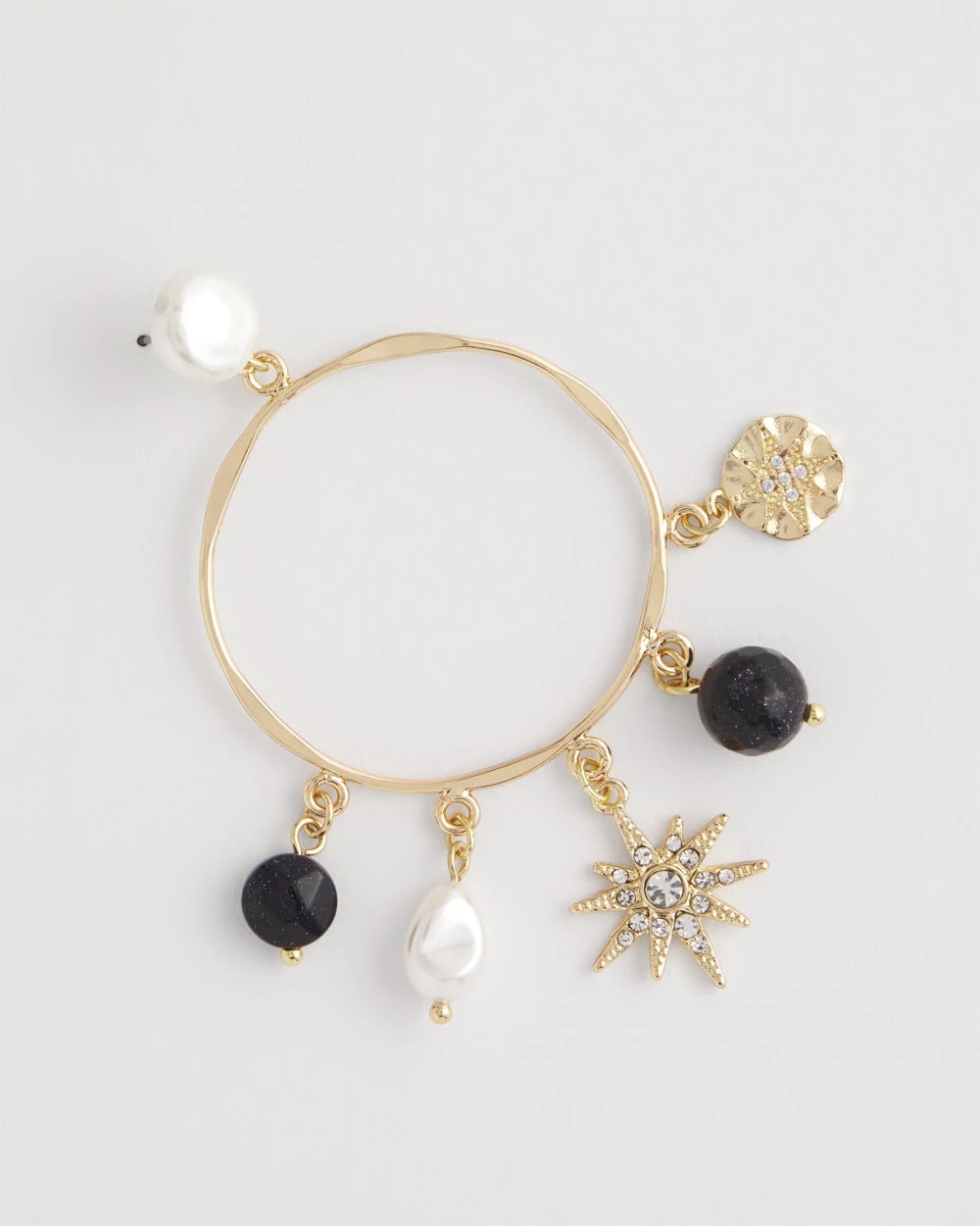 Chico's - Starry Night Charm Hoop Earrings