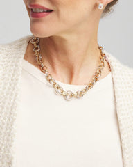 Chico's - Convertible Tri-Tone Short Necklace