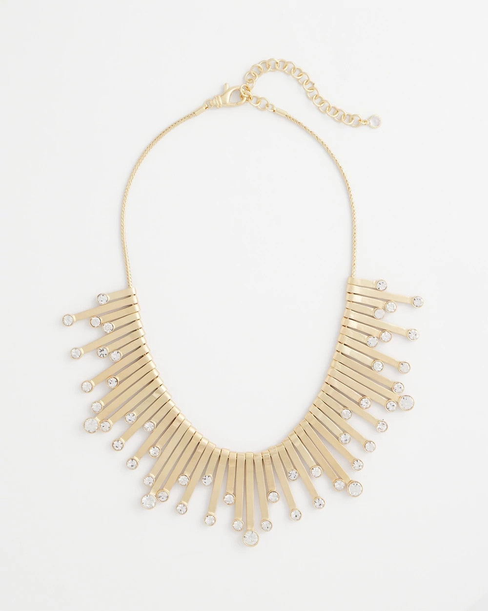 Chico's - Chico’s Originals Gold Slice & Gem Bib