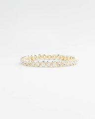 Chico's - Goldtone Stretch Tennis Bracelet