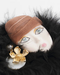 Chico's - Feathered Lady Brooch