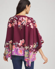 Chico's - Printed Boatneck Pullover Poncho