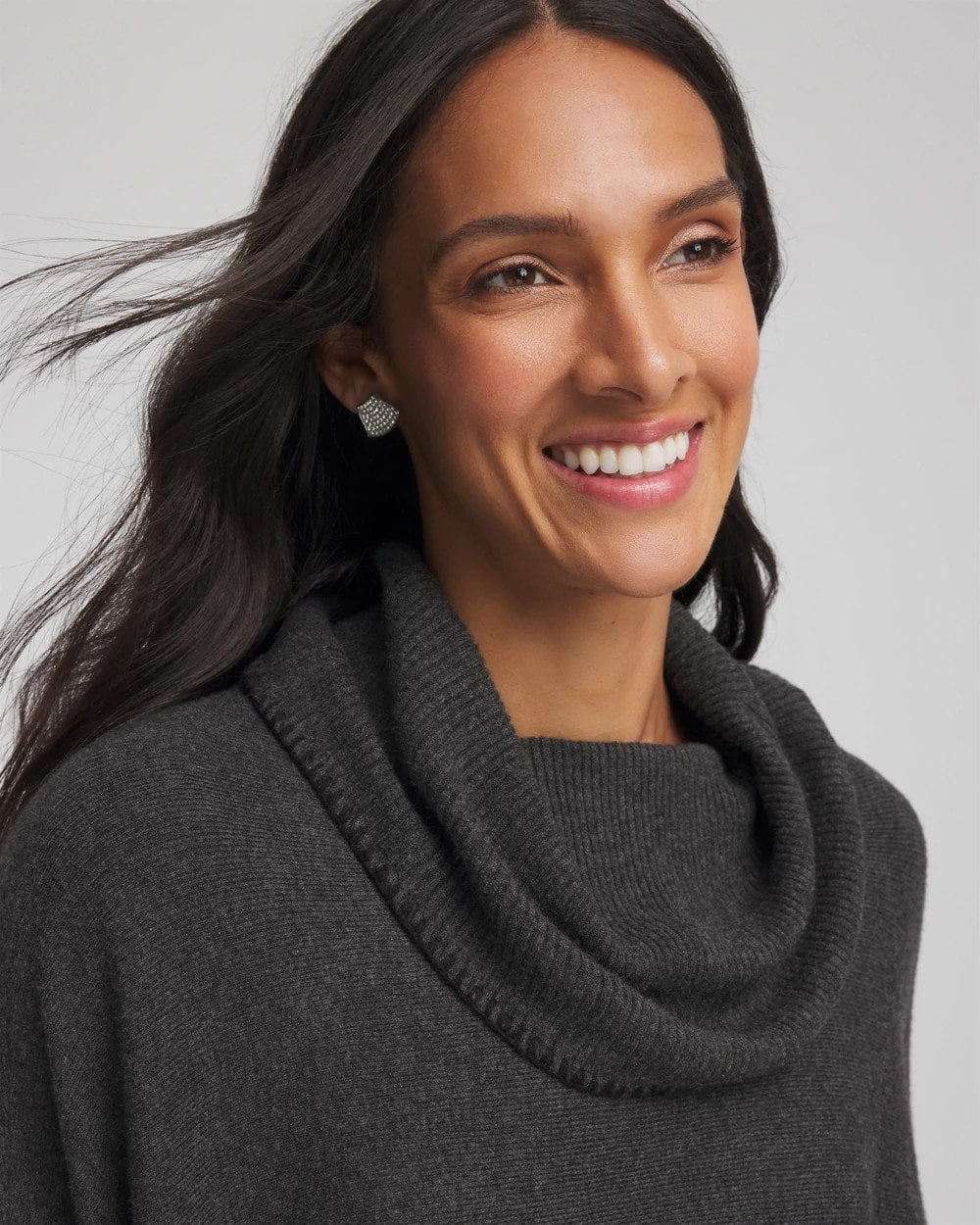 Chico's - Cowlneck Poncho