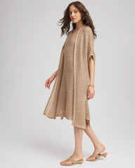 Chico's - Crochet-Knit Sequins Ruana