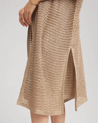 Chico's - Crochet-Knit Sequins Ruana