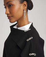 Chico's - Embellished Bow Poncho