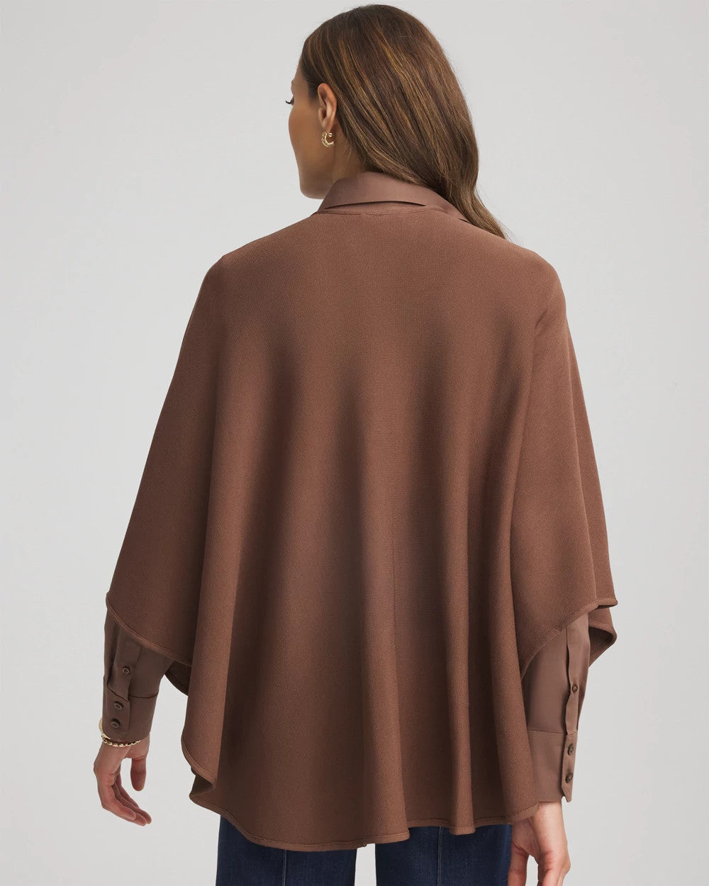 Chico's - Crepe Open-Front Ruana
