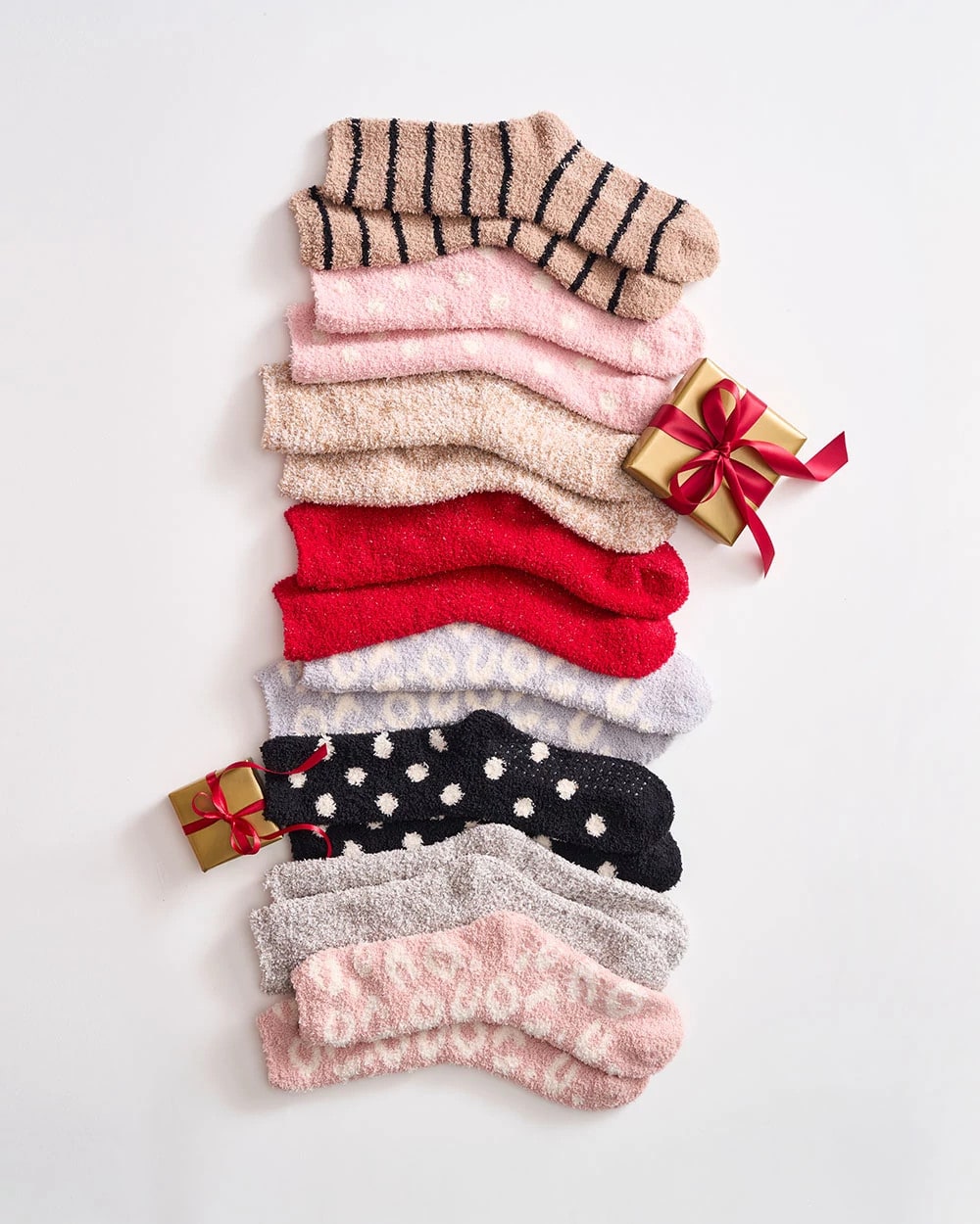 Chico's - Striped Cozy Socks