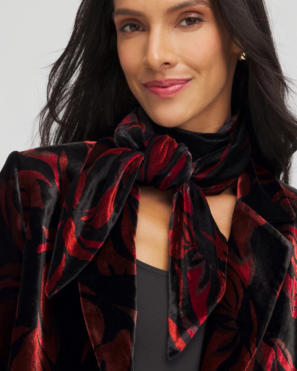 Chico's - Velvet Rose Skinny Scarf