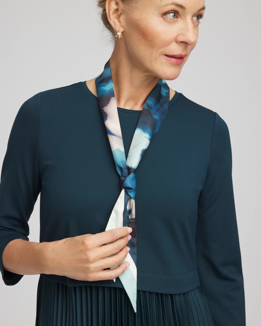 Chico's - Skylight Double-Sided Skinny Scarf