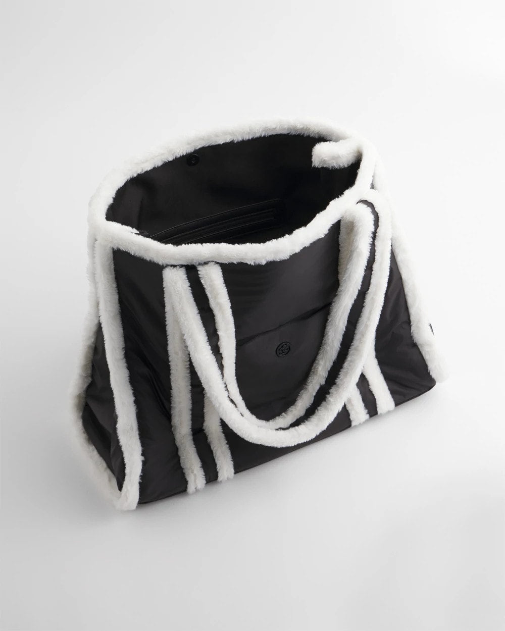 Chico's - Faux Fur Sporty Tote Bag