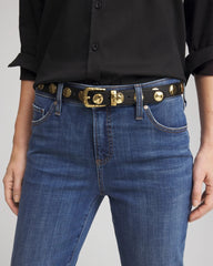 Chico's - Studded Faux Leather Trouser Belt