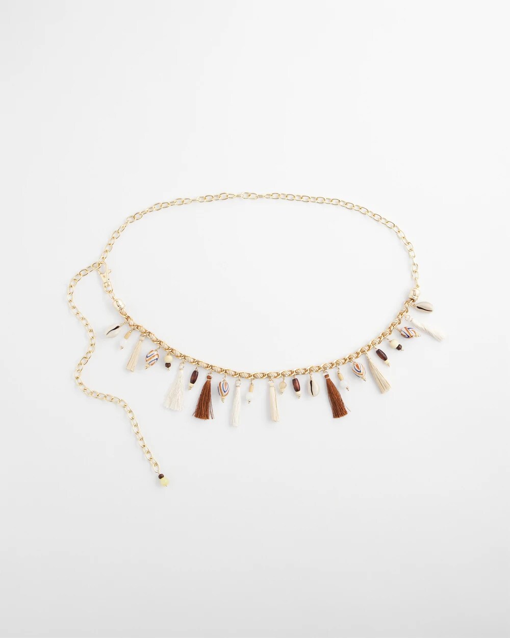 Chico's - Novelty Beaded Chain Belt