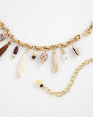 Chico's - Novelty Beaded Chain Belt
