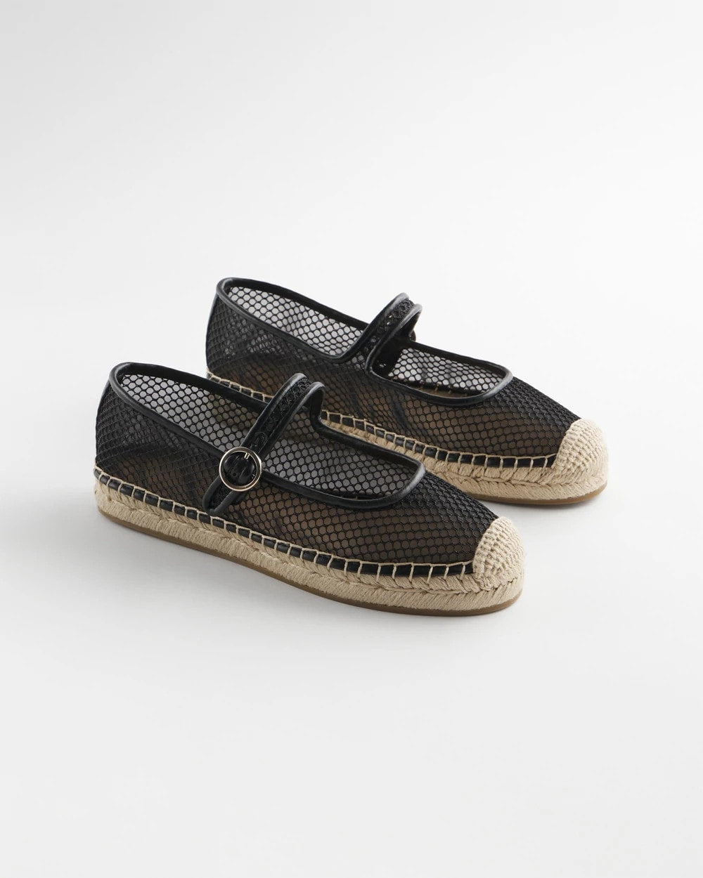 Chico's - Eliana Mesh Mary Jane Espadrille