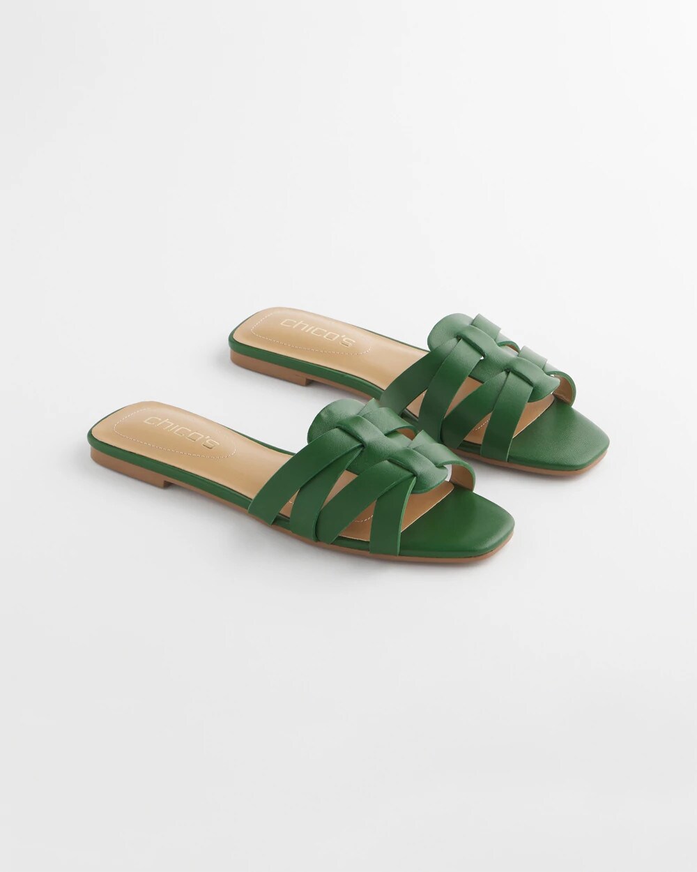 Chico's - Cassidy Cross-Strap Slide Sandals