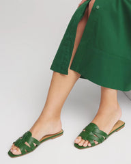 Chico's - Cassidy Cross-Strap Slide Sandals